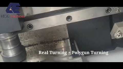 Delta CNC Controller with Polygon Turning machine.