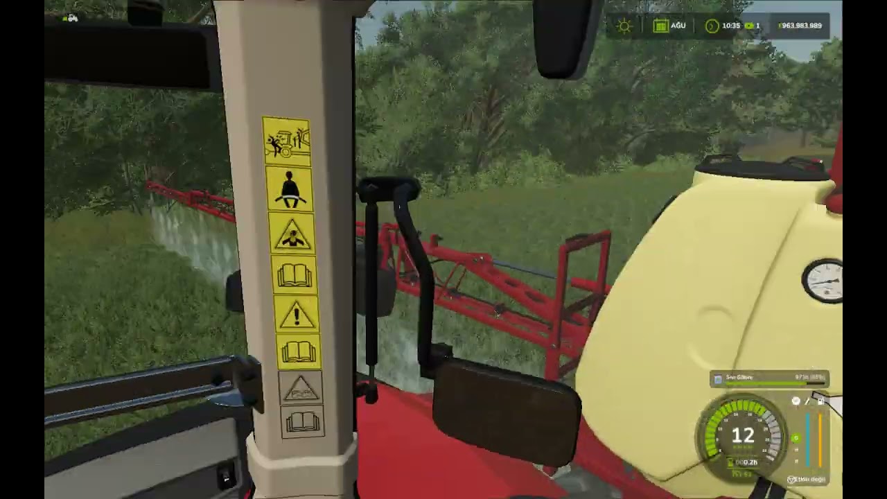 Havuç tarlası gübreleme