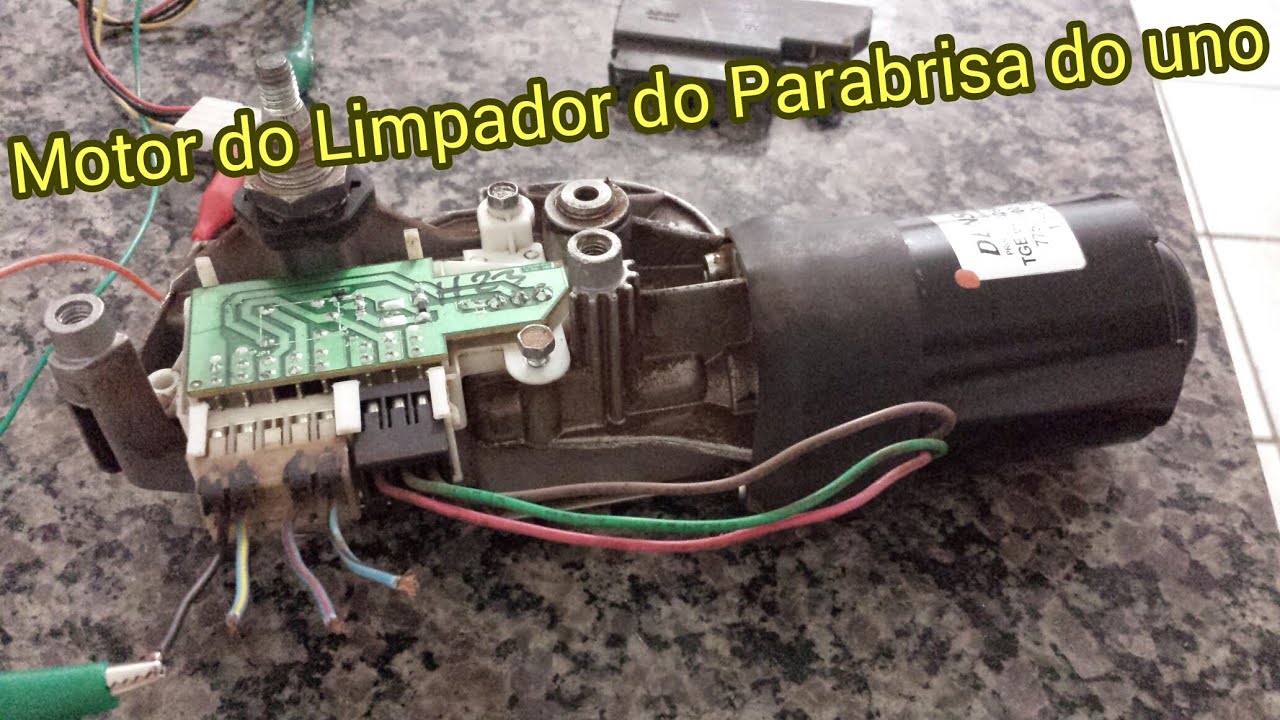 Motor do Limpador do Parabrisa do Uno - Wiper Motor - YouTube
