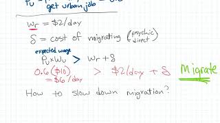 Ch 10 Harris-Todaro Migration Model