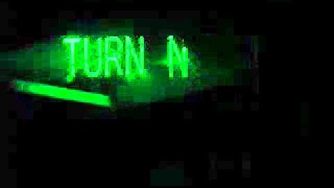 LASER TEXT PROJECTOR, CHECKPOINT WARNING !