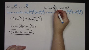 Trigonometry: Product to Sum & Sum to Product Formulas