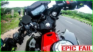 😬 Epic Wheelie **Fail** 😖 // Sunday Ride