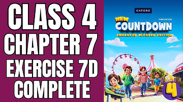 Countdown 4 Exercise 7d complete | New Third Edition Book 4 | Math with Afshan