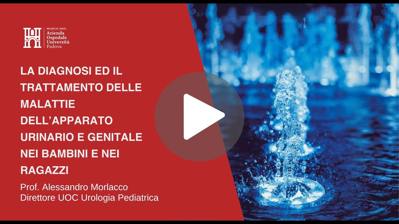 La diagnosi ed il trattamento delle malattie dell'apparato urinario e genitale nei bambini e nei ragazzi