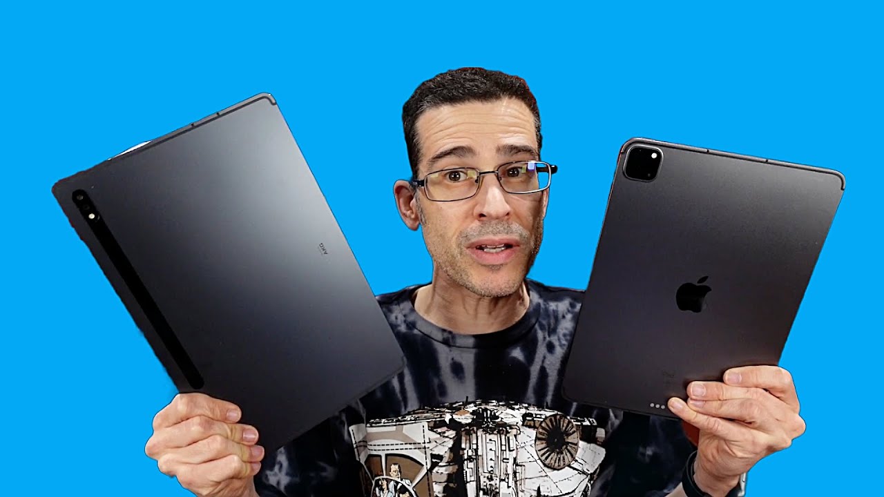 Best Tablet 2021: iPad Pro 5G vs Samsung Galaxy Tab S7+ - YouTube