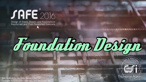 Foundation Design - Project Assignment for Skyfi Labs Online course (by Rahul,Sumit,Ayush)