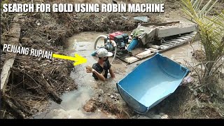 FIND GOLD USING ROBIN MACHINE | SEARCH FOR GOLD USING ROBIN MACHINE