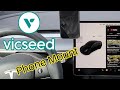 VICSEED Tesla Model Y &amp; 3 Magnetic Phone Mount Review