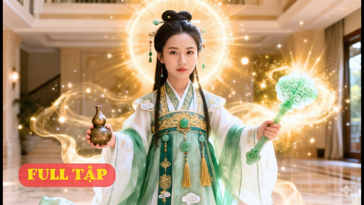 Bé gái tiểu phúc tinh đạo sỹ xuống núi dùng phép tiên chữa lành mắt cho tổng tài mù nhận nuôi mình