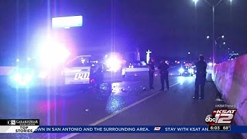 Video: Patrol car hit by sedan while officers stop wrong-way driver