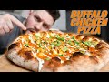 THE BEST BUFFALO CHICKEN PIZZA I'VE EVER HAD!!! 🔥🍕