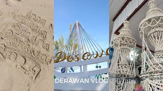 Derawan Vlog Part 2, Berenang Di Pantai, Ke Landmark Derawan Dan Beli Oleh Oleh