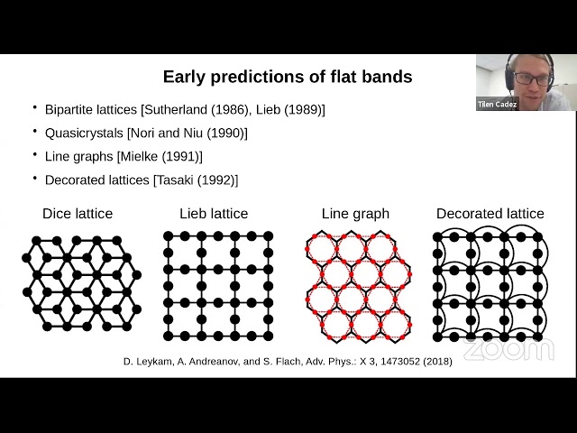 Daniel Leykam: Flat bands, sharp physics class=