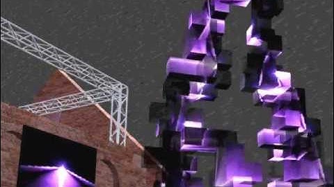 video mapping test in SL