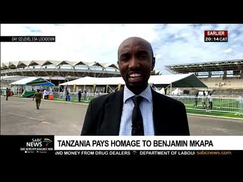 Hundreds Of Mourners Pay Their Last Respects To Former President Benjamin Mkapa