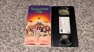 Opening To Charlottes Web 1993 Mcdonalds Vhs