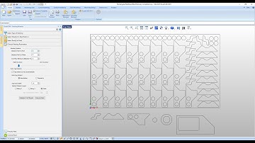 VisualCAD/CAM 2021 Rectangular Nesting Quick Start