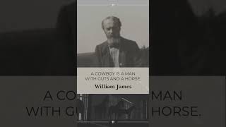 William James Quote