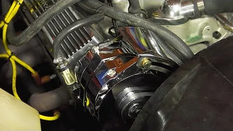 High Amp Alternator Installation