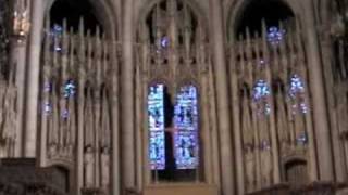 Organ Practice at Riverside Church New York City