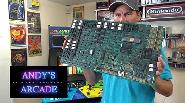 Gauntlet Cabinet Scratch Build #S2 E2 Atari Gauntlet 2 PCB!