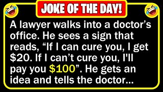 🤣 BEST JOKE OF THE DAY! - A doctor puts up a sign in front of his clinic...  | Funny Daily Jokes