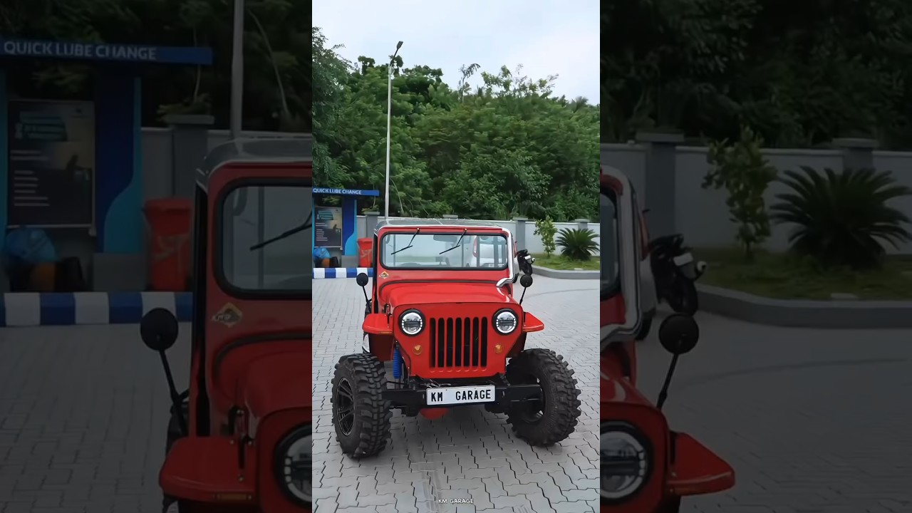MAHINDRA JEEP OFF-ROAD SPEC BY KM GARAGE KERALA 