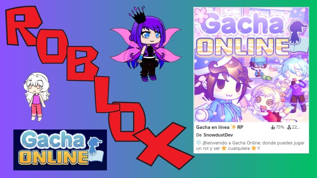 ROBLOX obby de GACHA ONLINE - YouTube