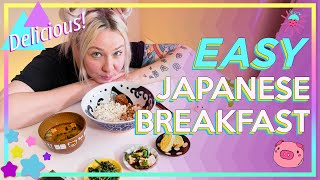 3 Japanese Breakfast Recipes  Spinach Sesame Miso, Dashi + Miso Soup, Rolled Egg