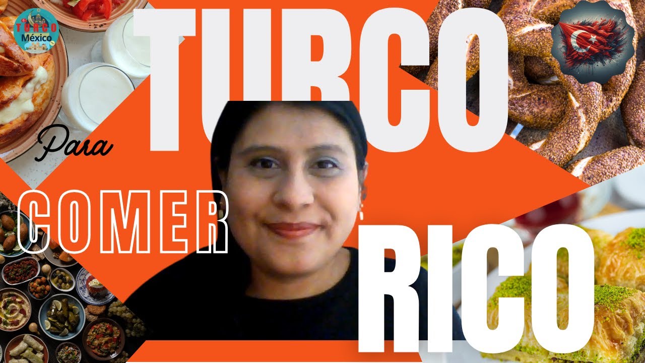 🍽️ Vocabulario Turco de Comida 🍅 con Pronunciación y Frases Básicas/  #turcomexico