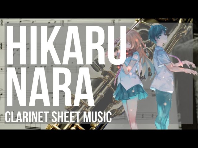 Hikaru Nara Sheet music for Piano, Trumpet in b-flat, Violin