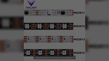 WS2812B WS2811 WS2815 WS2813 RGBIC LED Strip WS2812 30/60/144Pixels/Leds/m Individually Addressable