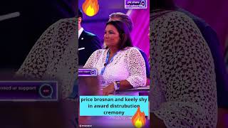 price brosnan and keely shy in award distribution ceremony #viral #viralreel #love #trendingshorts