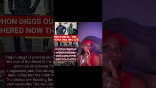 Stephon Diggs outside and unbothered now the internet is watching #buzzinwitbee #subscribe