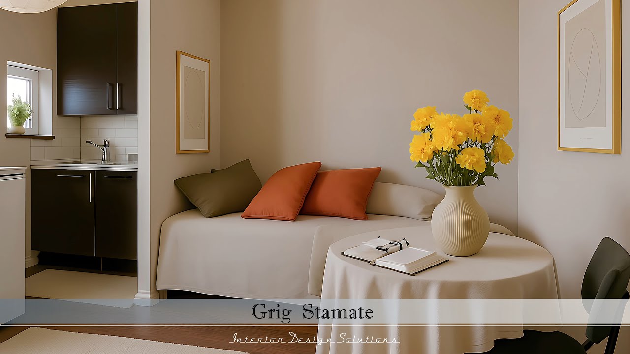 Small Space MAGIC: 50 Amazing Studio Apartment Design Ideas #10