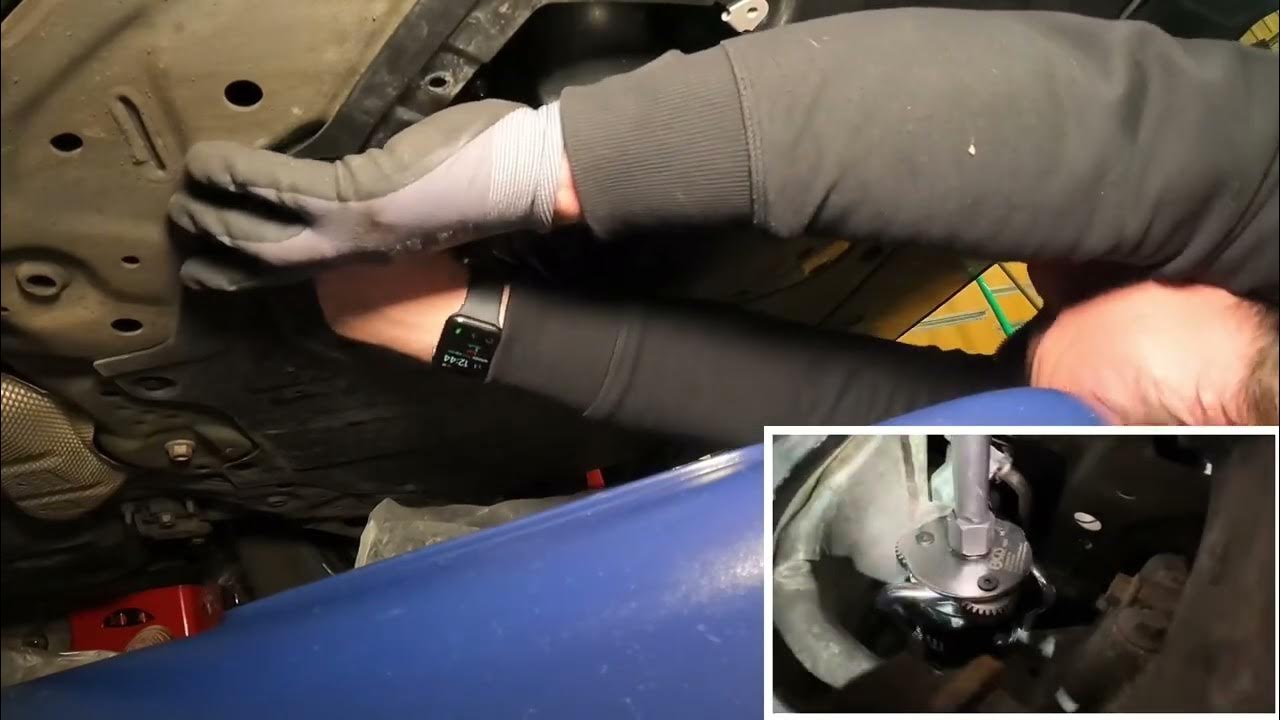 PKW Öl Wechsel selber machen Ölwechsel Mazda CX5 PKW Motoröl und Ölfilter wechseln Anleitung