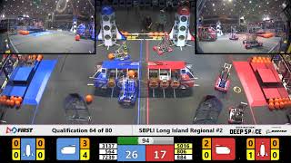Qualification 64 - 2019 SBPLI Long Island Regional #2