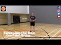 Basketball manitoba quick hitter with coach dan becker  sweeping the ball