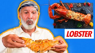 Tribal People Try Lobster Fo The First Time