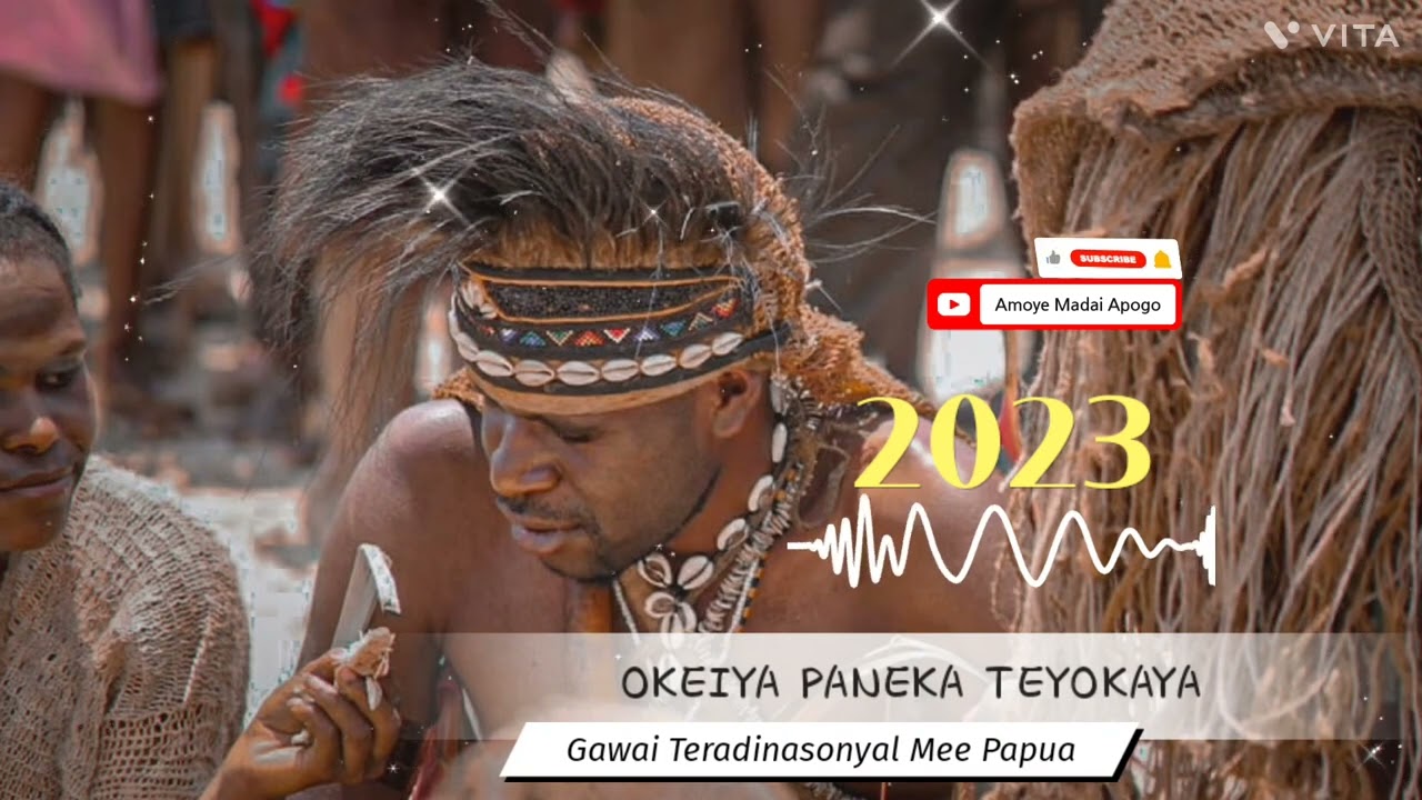 GAWAI TRADISIONAL | Orang gunung PAPUA MEE | 2023 ❤️💛💚🎶