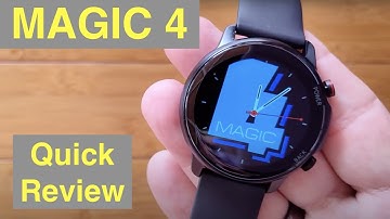 KOSPET MAGIC 4 5ATM Waterproof Health Fitness Sports Smartwatch: Quick Overview