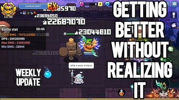 CONSISTENCY PUSHES PROGRESSION (WEEKLY UPDATE) | MY HEROES: DUNGEON RAID