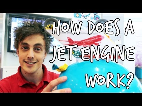 How does a jet engine work? | We The Curious | Safe Videos for Kids
