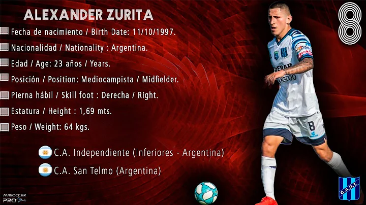 Alexander Zurita #8 // Mediocampista - Midfielder ...