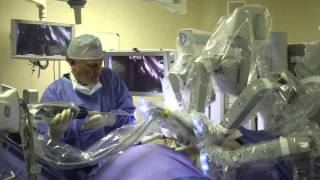 This patient went through a robotic prostatectomy