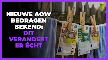 Dit zijn de definitieve AOW-bedragen per 1 juli 2025: ´Dit verandert er voor jou´