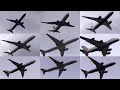 24/03/25 London Heathrow Airport | Departures of Various Airliners at LHR RWY09R