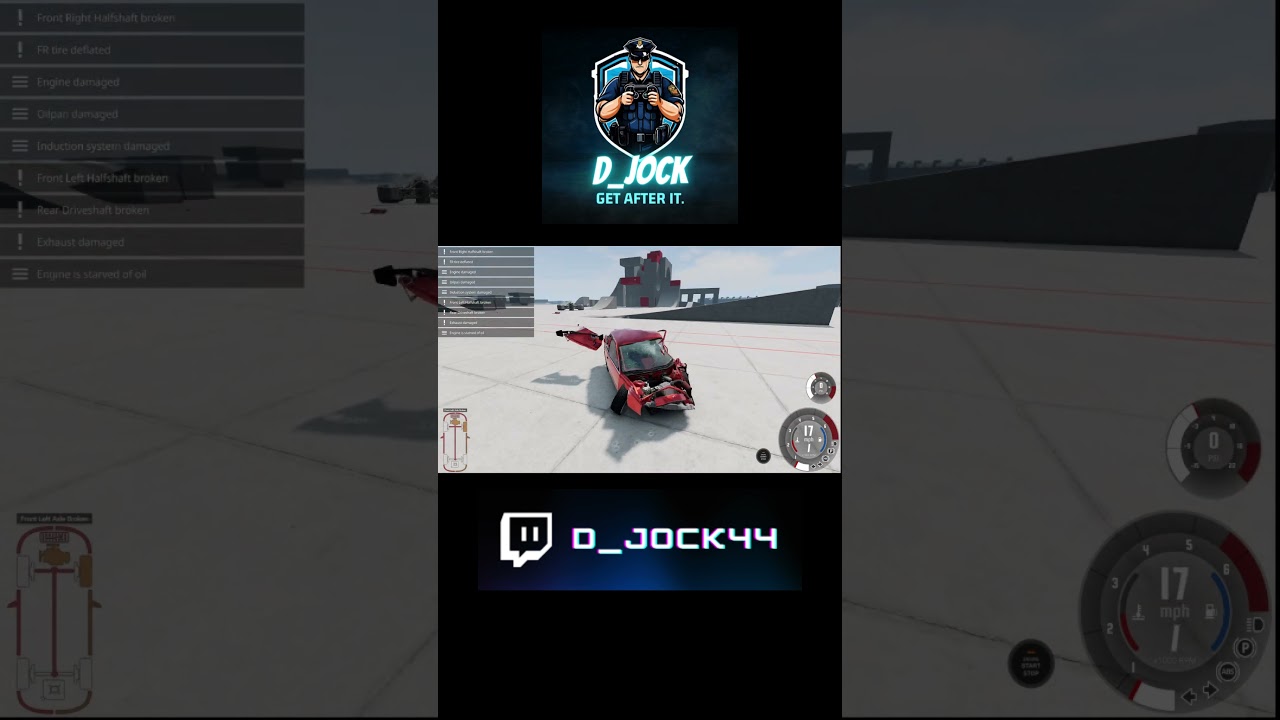 DUB Custom Car Destruction Part 1 | BeamNG Drive 