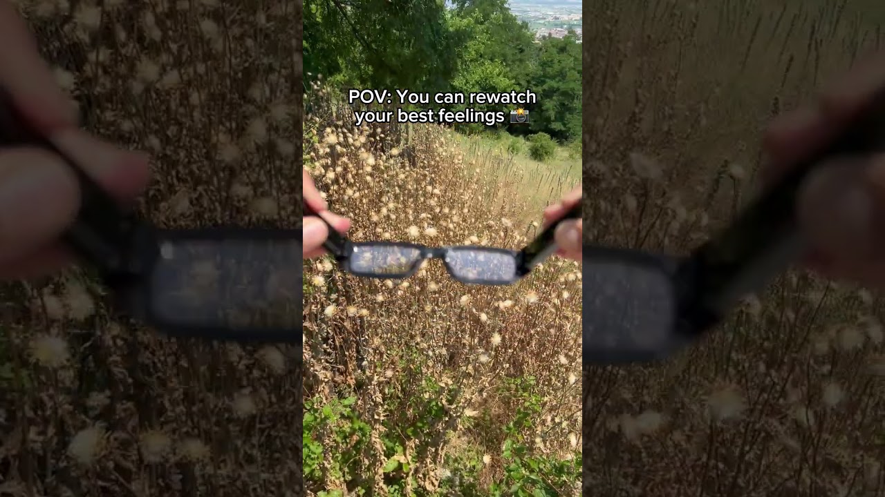 Would you want to forget those feelings? 📸👓 